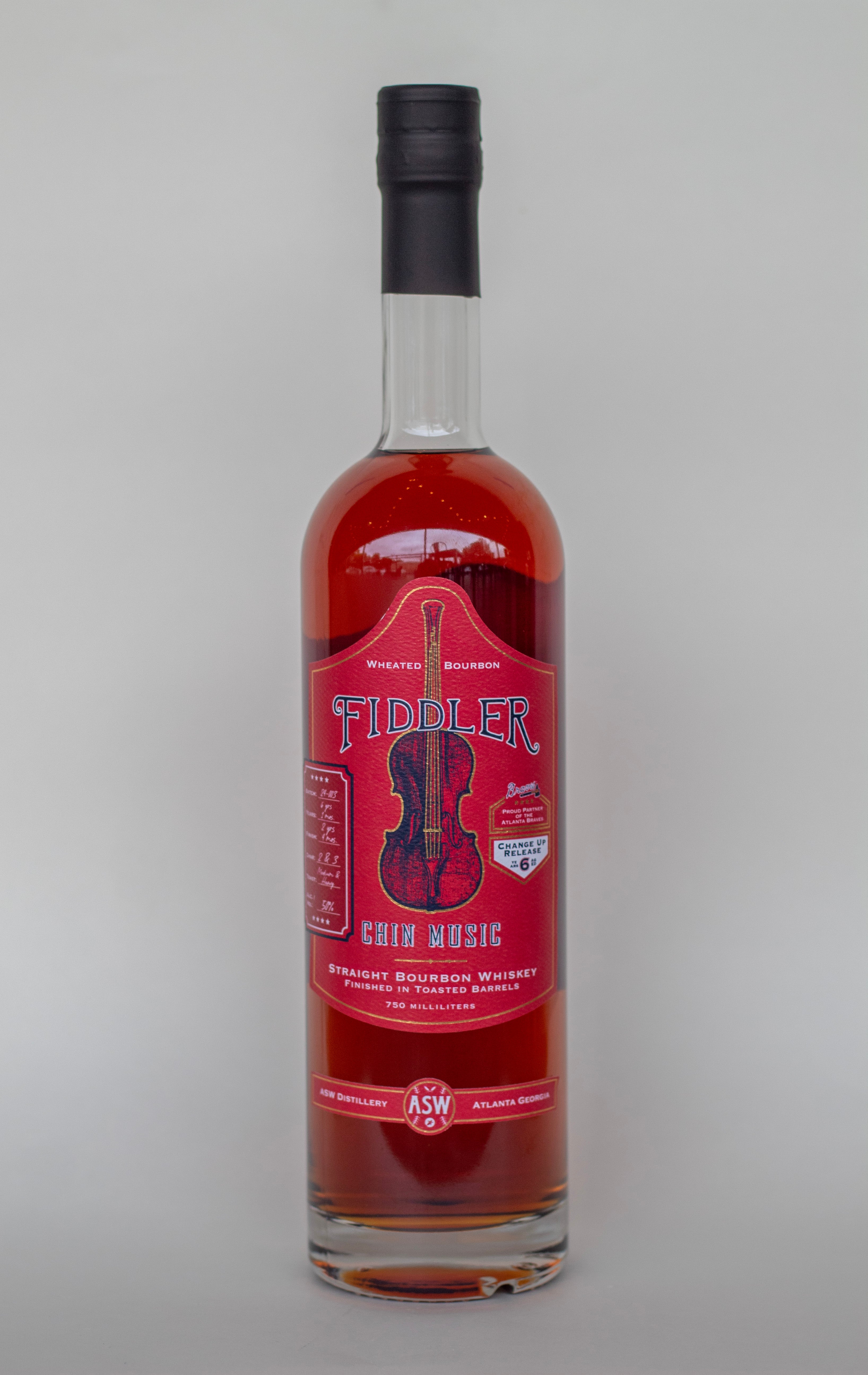Fiddler Chin Music Toasted Bourbon (Fastball) | ASW Distillery at