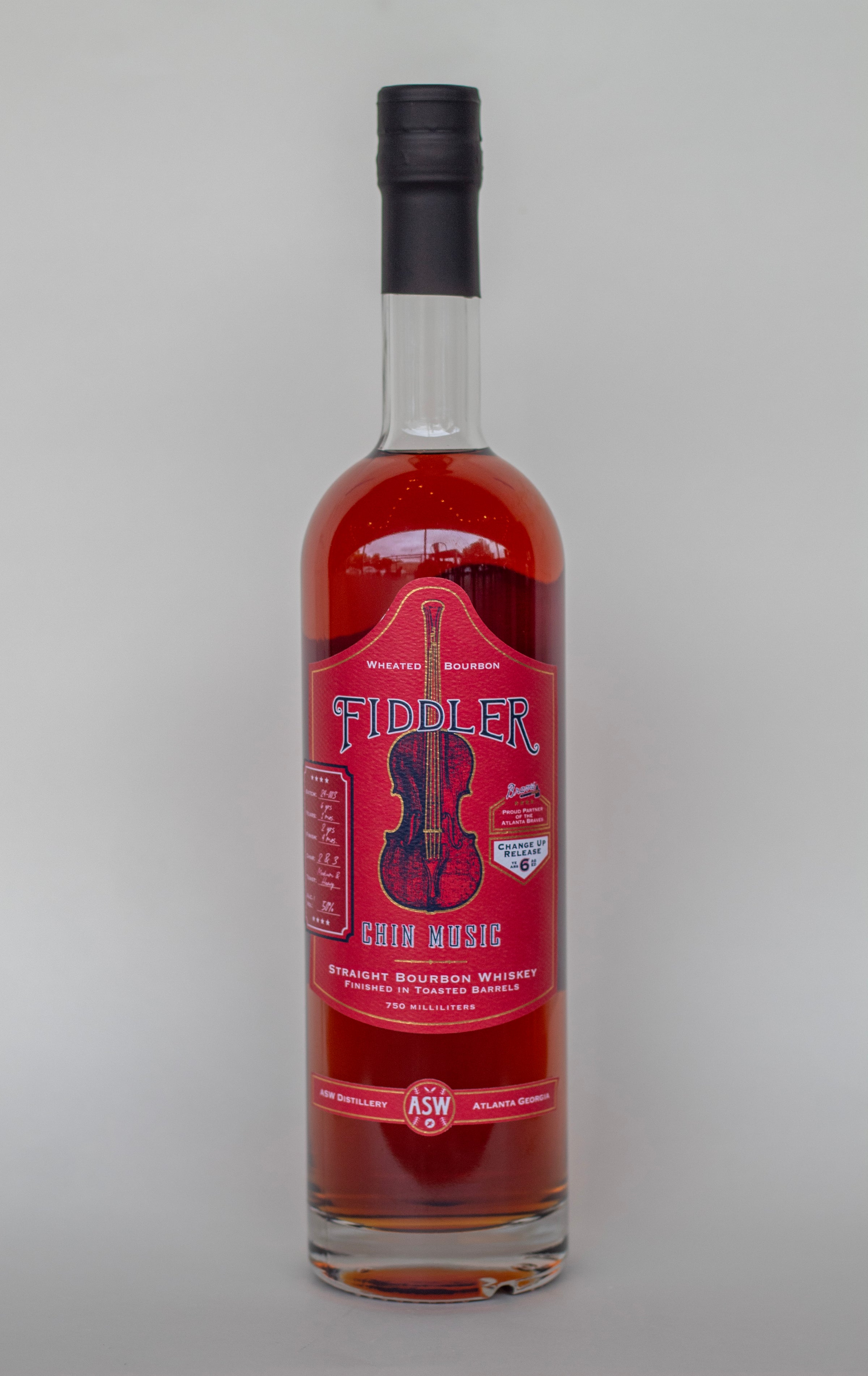 Fiddler Chin Music Toasted Bourbon (Fastball) | ASW Distillery at